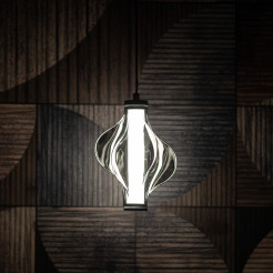 ELVA BLACK LAMPA WISZĄCA LED 8W 18213