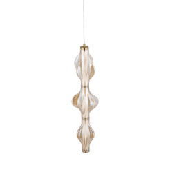 ELVA BRASS LAMPA WISZĄCA LED 22W 18214