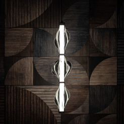 ELVA BLACK  LAMPA WISZĄCA LED 22W 18215