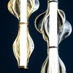 ELVA BLACK  LAMPA WISZĄCA LED 22W 18215