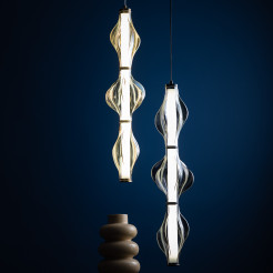 ELVA BLACK  LAMPA WISZĄCA LED 22W 18215