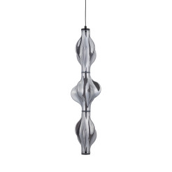 ELVA BLACK  LAMPA WISZĄCA LED 22W 18215