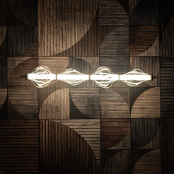 ELVA BRASS LAMPA WISZĄCA LED 30W 18216