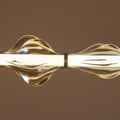 ELVA BRASS LAMPA WISZĄCA LED 30W 18216