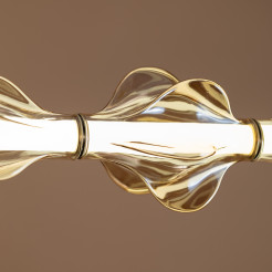 ELVA BRASS LAMPA WISZĄCA LED 30W 18216