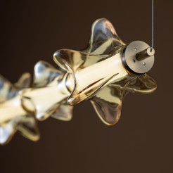 ELVA BRASS LAMPA WISZĄCA LED 30W 18216
