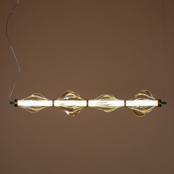 ELVA BRASS LAMPA WISZĄCA LED 30W 18216