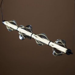 ELVA BLACK LAMPA WISZĄCA LED 30W 18217
