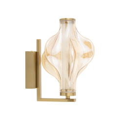 ELVA BRASS KINKIET LED 8W 18218