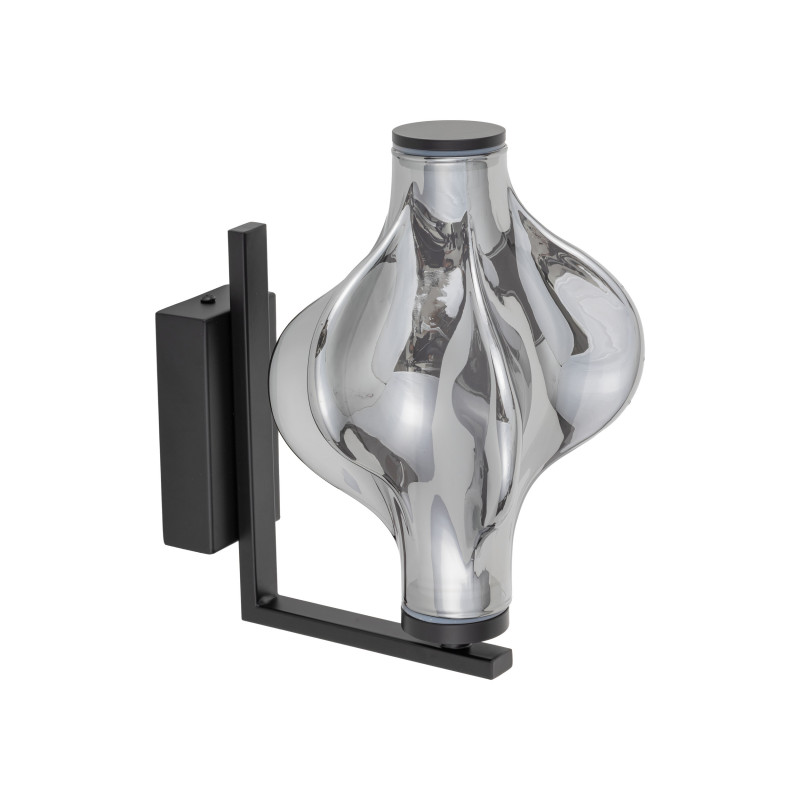 ELVA BLACK KINKIET LED 8W 18219