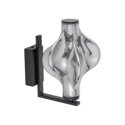 ELVA BLACK KINKIET LED 8W 18219