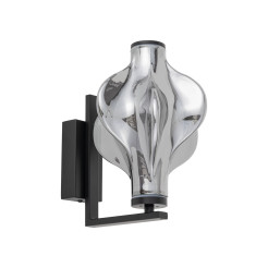 ELVA BLACK KINKIET LED 8W 18219