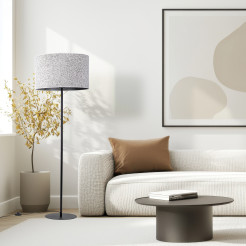 VELLUM BLACK LAMPA PODŁOGOWA 1XE27 16166