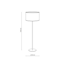 VELLUM SABIA LAMPA PODŁOGOWA 1XE27 16168