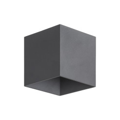 CUBE GRAY KINKIET LED IP 54 18086