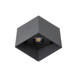 CUBE GRAY KINKIET LED IP 54 18086