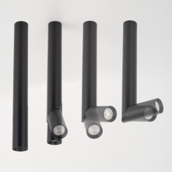 ELARIS BLACK M LAMPA SUFITOWA 1X GU10 MINI MR11 11255