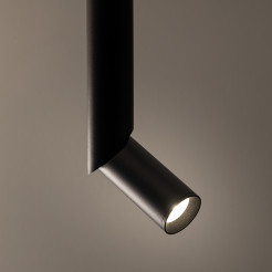 ELARIS BLACK M LAMPA SUFITOWA 1X GU10 MINI MR11 11255