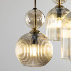 SOPHIA COGNAC LAMPA WISZĄCA 6XE14 11044