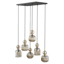 SOPHIA COGNAC LAMPA WISZĄCA 6XE14 11044