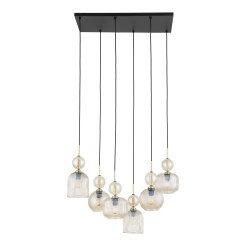 SOPHIA COGNAC LAMPA WISZĄCA 6XE14 11044
