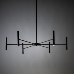 NIVA BLACK LAMPA WISZĄCA LED 30W 18223