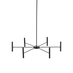 NIVA BLACK LAMPA WISZĄCA LED 30W 18223