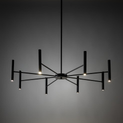 NIVA BLACK LAMPA WISZĄCA LED 40W 18224
