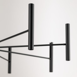 NIVA BLACK LAMPA WISZĄCA LED 40W 18224