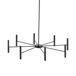 NIVA BLACK LAMPA WISZĄCA LED 40W 18224