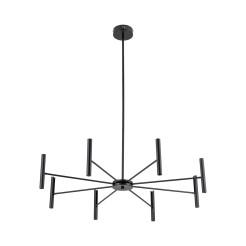 NIVA BLACK LAMPA WISZĄCA LED 40W 18224