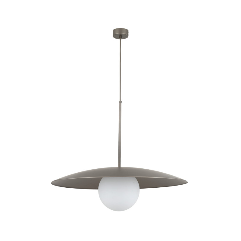 SLATE NEW BROWN GLASS LAMPA WISZĄCA1XE27 11347