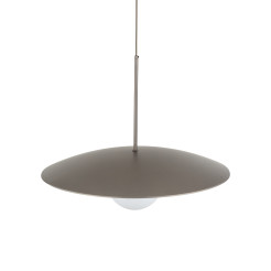 SLATE NEW BROWN GLASS LAMPA WISZĄCA1XE27 11347