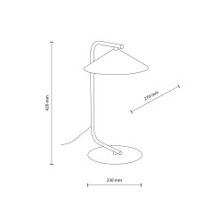 LUME KASZMIR LAMPKA NOCNA 1XGX53 16189