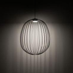 SPHERA L BLACK LAMPA WISZĄCA 1XGX53 11301