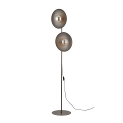 SLATE NEW BROWN GLASS LAMPA PODŁOGOWA 2XG9 16190
