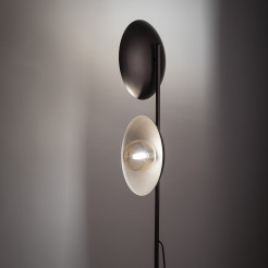SLATE NEW BROWN GLASS LAMPA PODŁOGOWA 2XG9 16190