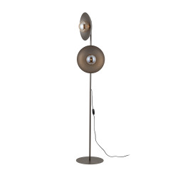 SLATE NEW BROWN GLASS LAMPA PODŁOGOWA 2XG9 16190