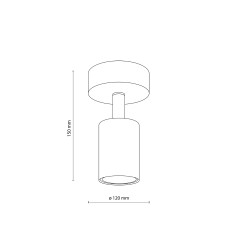 NEX SABIA LAMPA SUFITOWA 1XGU10 11366