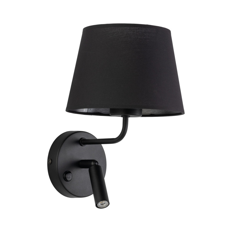 MAJA BLACK KINKIET 1XE27 / 1XG9 11392