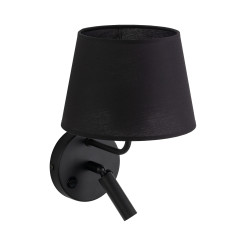 MAJA BLACK KINKIET 1XE27 / 1XG9 11392