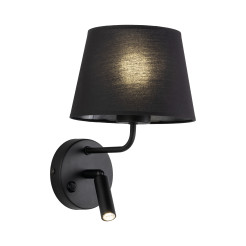 MAJA BLACK KINKIET 1XE27 / 1XG9 11392
