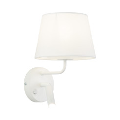 MAJA WHITE KINKIET 1XE27 / 1XG9 11393