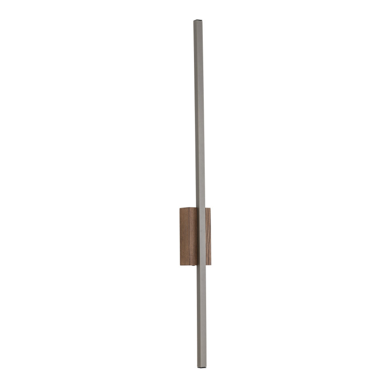 FLASH NEW BROWN WOOD KINKIET M 1 LED 11404