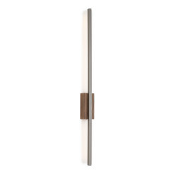 FLASH NEW BROWN WOOD KINKIET M 1 LED 11404