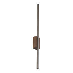 FLASH NEW BROWN WOOD KINKIET M 1 LED 11404