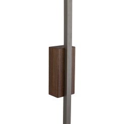 FLASH NEW BROWN WOOD KINKIET L 1 LED 11405