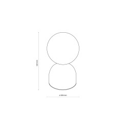MIKI NAVY BIG LAMPKA NOCNA 1XE27 11431