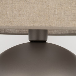 TAMI NEW BROWN LAMPKA NOCNA 1XE27 16195
