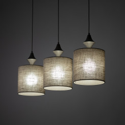 AMURA NEW BROWN LAMPA WISZĄCA 3XE27 11440
